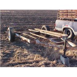 Single Axle 6 x 12 Steel Ramp Car Trailer