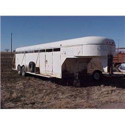 1974 Southwest G/N Stock Trailer