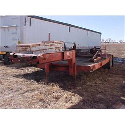 S/B (Cornelson) 26' Flatbed G/N Semi Trailer