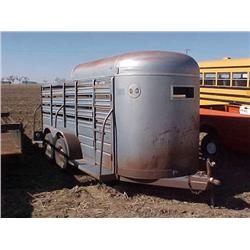 1980 WW TANDOM AXLE STOCK TRAILER