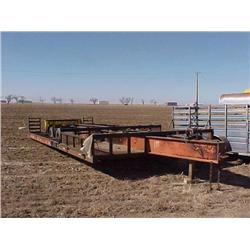 1996 SHOP BUILT SELF PROPELLED SPRAY RIG TRAILER