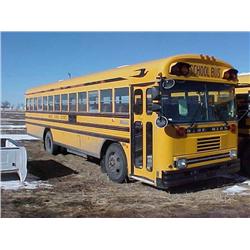 1990 TC2000 BLUEBIRD 72 PASSENGER SCHOOL BUS
