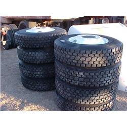 NEW RETREAD 295/75R 22.5 SEMI TIRES