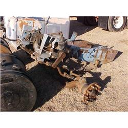 SEMI FRONT AXLE WITH STEERING BOX