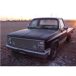 1987 CHEV C10 FLATBED