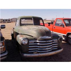 1949 CHEV LOADMASTER HALF TON STEP SIDE PICKUP
