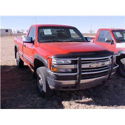 2002 CHEV 2500HD LS 4X4