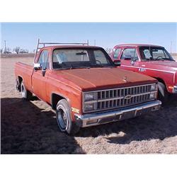 1982 CHEV 1500 LWB PICKUP