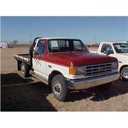 1988 F250 XL FLATBED 4X4