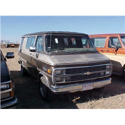 1983 CHEV. C20 CONVERSION VAN