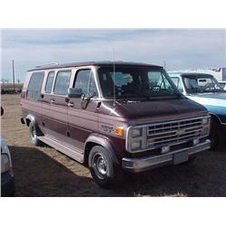 1990 CHEV G20 CONVERSION VAN
