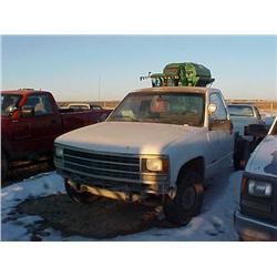 1989 CHEV. 1500 4X4 CAB & CHASSIS