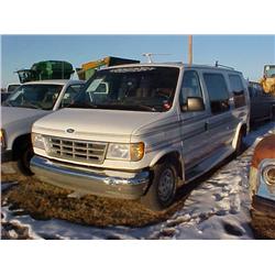1992 FORD ECONLINE E150 CONVERSION VAN