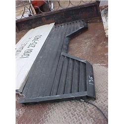 BLACK LOUVERED  AFTERMARKET GOOSENECK TAILGATE