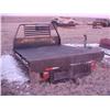 Image 2 : BLACK STEEL DECK FLATBED WITH HEADACHE RACK