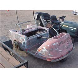 POWERED PRODUCTS 3 WHEEL GOLF CART POOR CONDITION