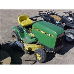 JD 175 HYDORSTAT LAWN TRACTOR 38" DECK