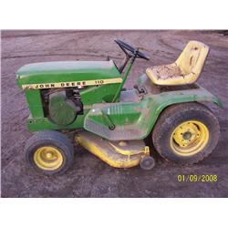 JD 110 YARD TRACTOR POOR CONDITION