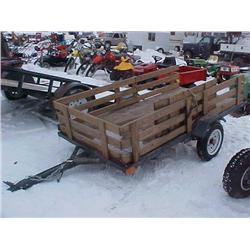 4X8 SHOP BUILT ATV UTILITY TRAILER