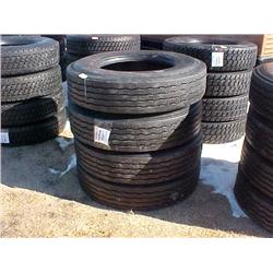 (4) 11R22.5 TIRES