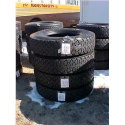 (4) 11R22.5 TIRES