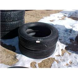 (2) 255/70R22.5 TIRES