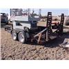 Image 2 : 12' STEEL DECK TANDOM AXLE CAR TRAILER 2'S DOVE