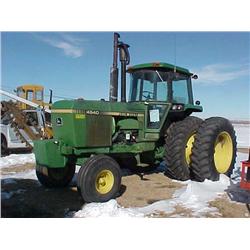 1980 JD 4640 DIESEL ROW CROP TRACTOR