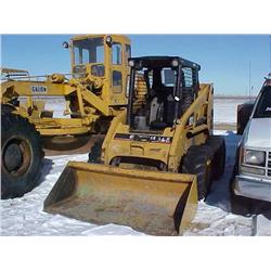 2002 CAT 246 SKID STEER LOADER W/PERKINS DIESEL,