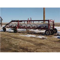 ROWSE 16 WHEEL DOUBLE WINDROW WHEEL RAKE