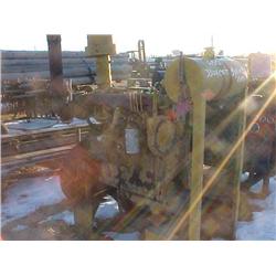 PERKINS 6 CYL DIESEL  IRRIGATION ENGINE RUNS