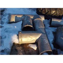 10" ALUMINUM PIPE TEES