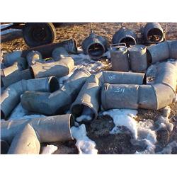 10" ALUMINUM PIPE ELBOWS