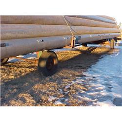 4 WHEEL PIPE TRAILER