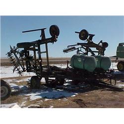 NOBEL FOLDING 7X5 SWEEP PLOW W/PICKERS AND NH3