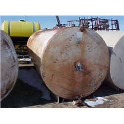 2000 GAL. PALMER DIESEL TANK ON SKIDS