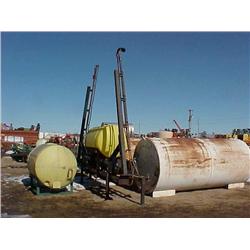 300 GAL POLY FERTILIZER TANK W/ 32FT D/TOOL