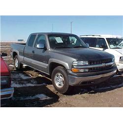 2000 CHEVY SILVERADO 1500, 271 LS, EX. CAB,
