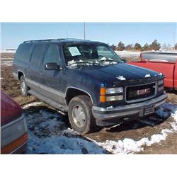 1999 GMC SUBURBAN SLT 1500 4X4 LEATHER & LOADED