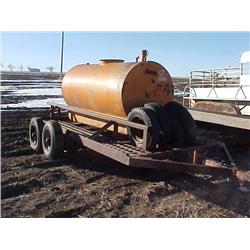 500 GAL. DIESEL TANK ON SKIDS