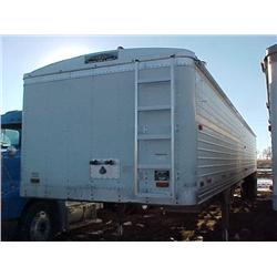 1992 TEMPTE 42' ALUM SUPER HOPPER GRAIN TRAILER