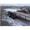 Image 2 : 1993 wOLVERINE 16' WOOD DECK UTILITY TRAILER
