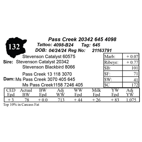 Pass Creek 20342 645 4098