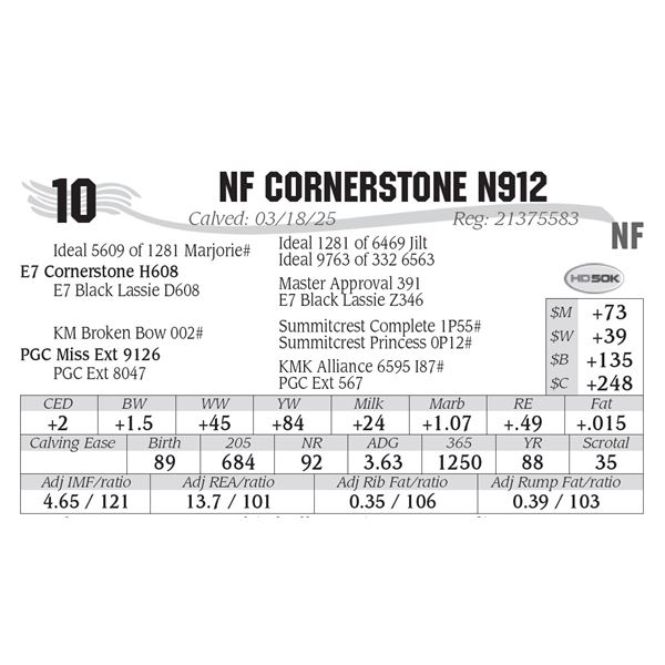 NF Cornerstone N912