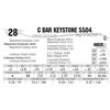 Image 1 : C Bar Keystone 5504