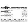 Image 1 : MED ROCK POWER WOLVERINE 404