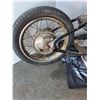 Image 17 : *** Motorcycle Chassis & Parts: Sissy Bar, Tank. Tires, Exhaust, Mirrors, Fenders, Misc - As Is