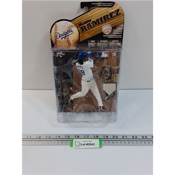 Manny Ramirez MLB Baseball Figurine - NOS