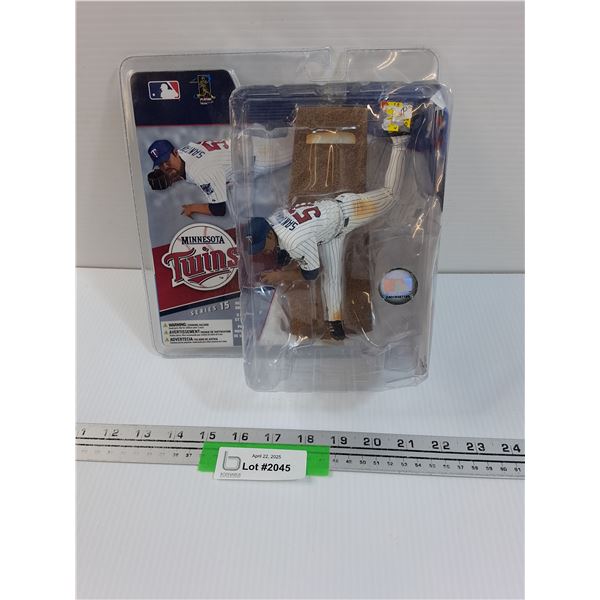 Santana MLB Baseball Minnesota Twins Figurine - NOS