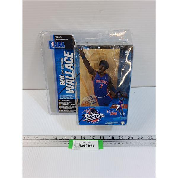 Ben Wallace NBA Basketball Figurine - NOS - 2nd Edition